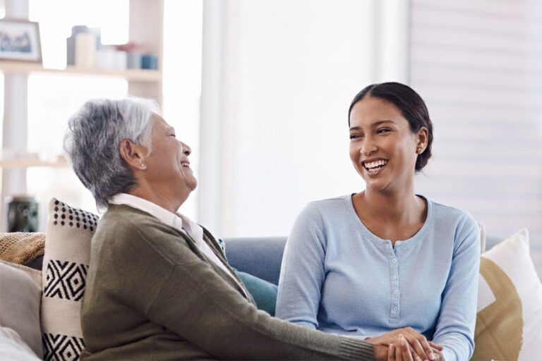 Shadow Hills | Senior Woman with Adult Child